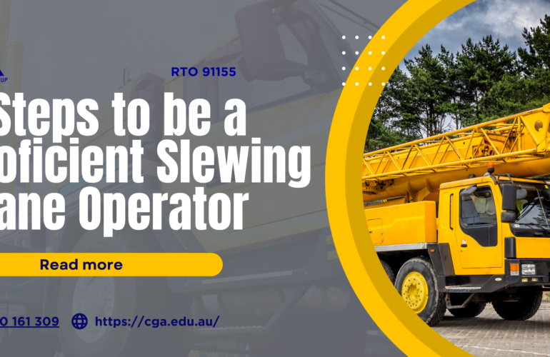 Be a slewing mobile crane operator!